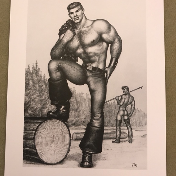 Vintage Tom Of Finland Print 
